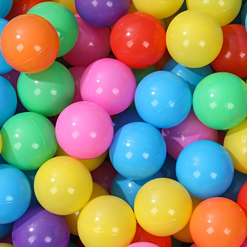100 Gekleurde Ballen voor Ballenbak en Zwembad | Voedselveilig & Stevig