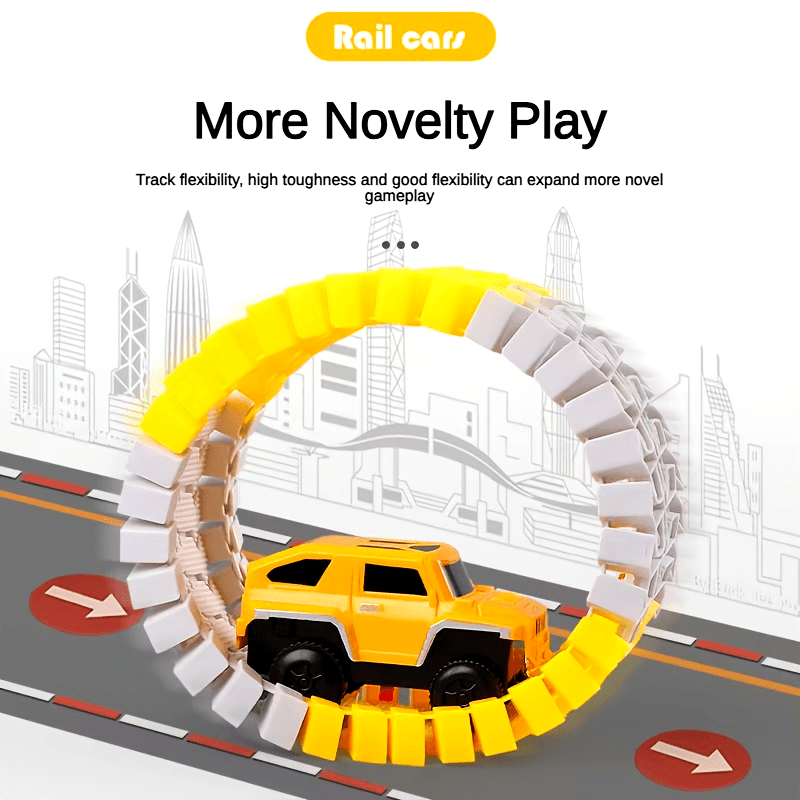 DIY Elektrische Trein Baan | Bouw- & Railvoertuigen | Educatief | Cadeau voor Kinderen