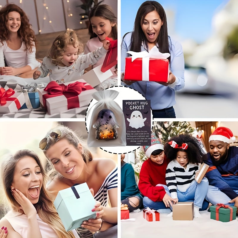 Spookje pocket hug kaart | Halloween steun & gift