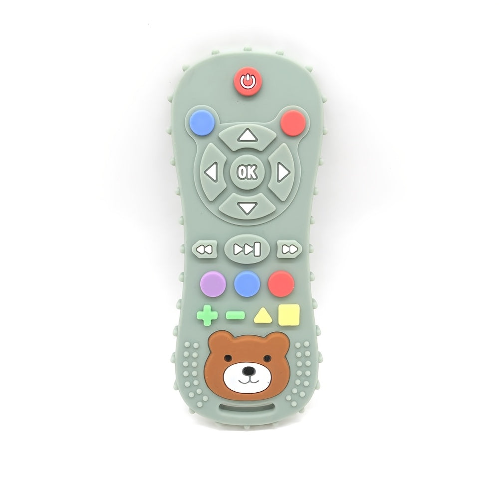 Siliconen Bijtspeelgoed voor Kinderen - Cartoon Teddybeer Ontwerp, Makkelijk Schoon Te Maken, Perfecte Feestdagen Cadeau