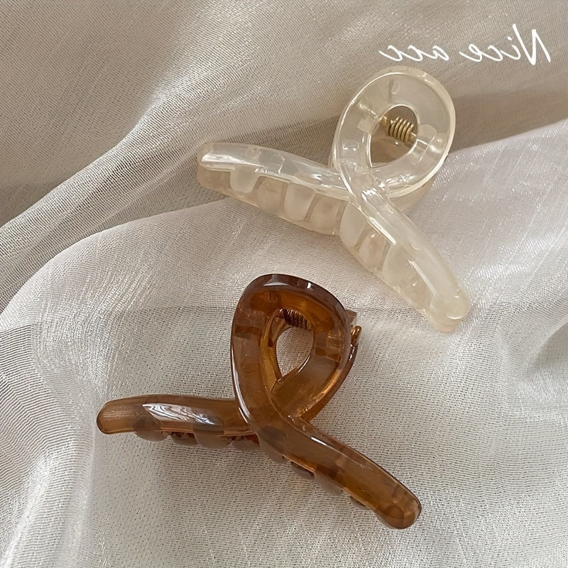 4x Vintage Mini Haarclips – Jelly Kleur Klauwen voor Vrouwen & Meisjes