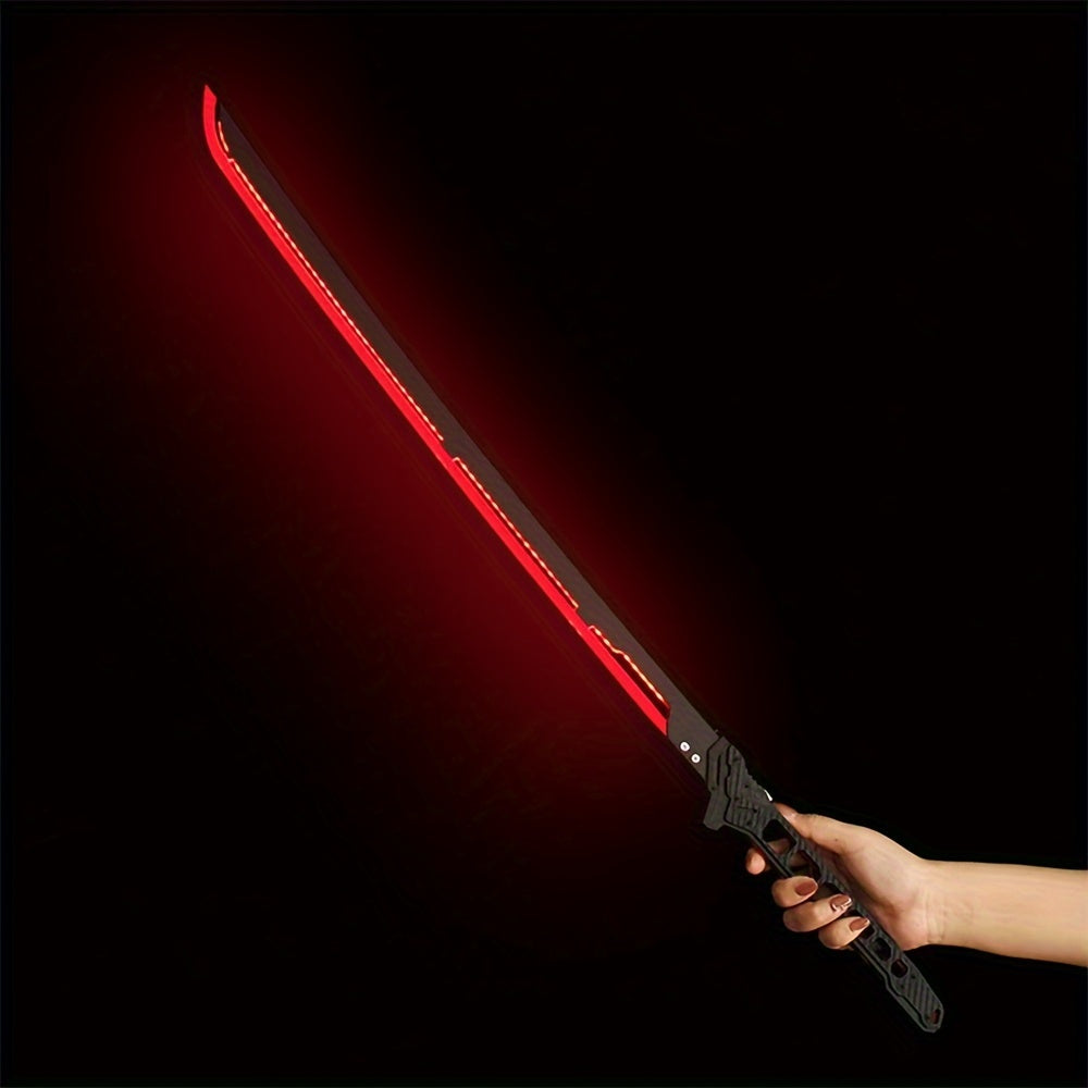 LED Samoerai Zwaard - 80cm Cyberpunk Katana Acryl met Verlichtingsfunctie - Cadeau voor Cosplay- en Animefans