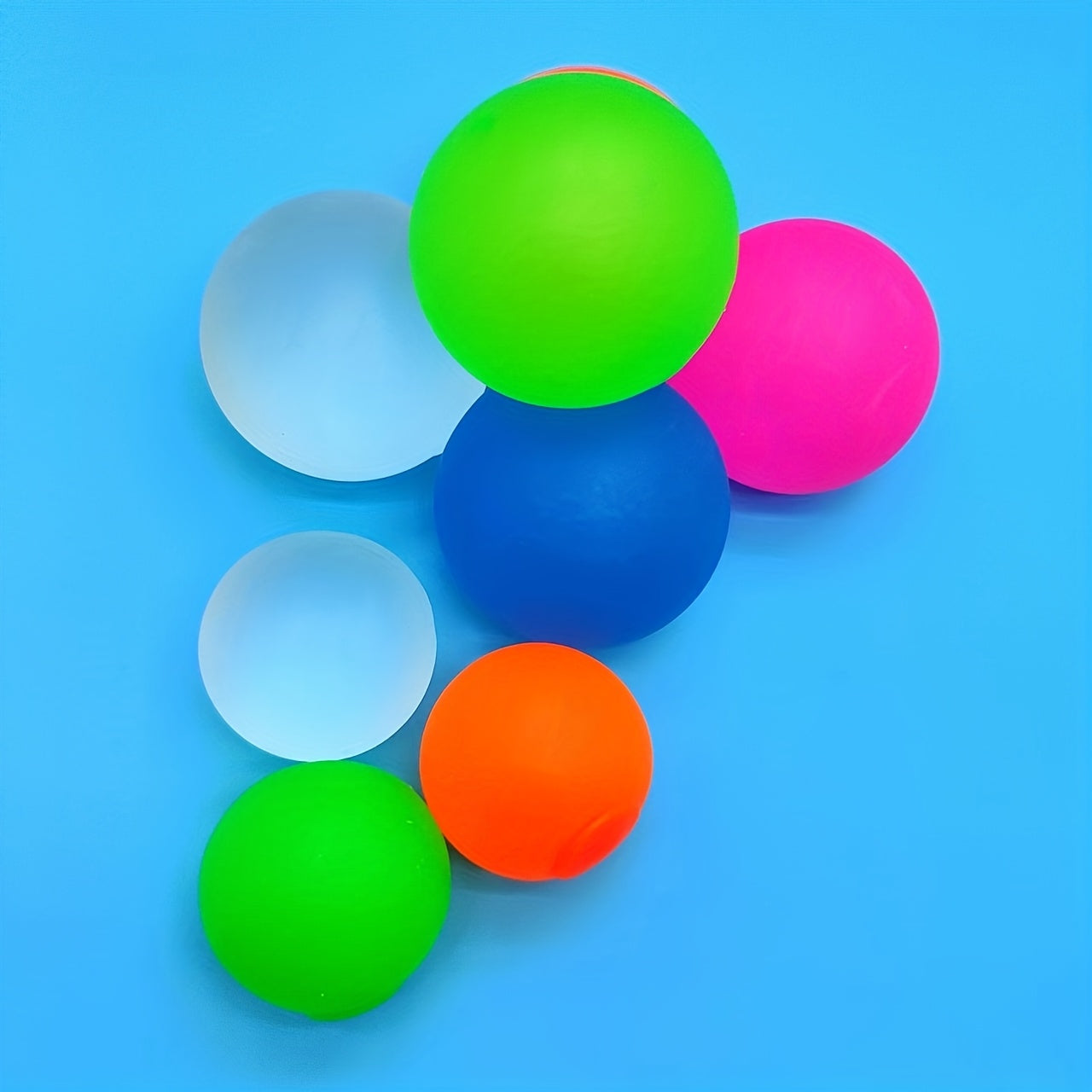 Stressverlichtende Squeeze Ballen | Zachte Rubber Speelgoed in Felle Kleuren – Voor Bureau, Kinderen & Feestcadeaus