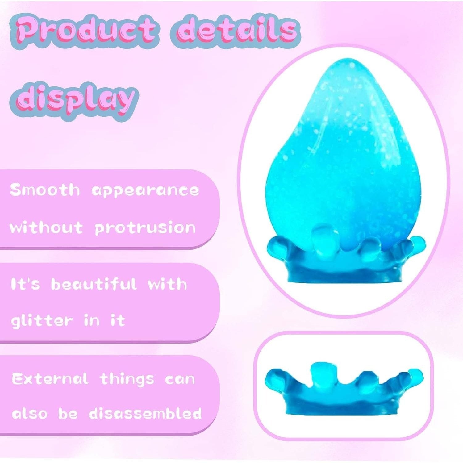 2 Stuks Squishy Druppel Stressbal voor Kinderen en Volwassenen - Fidget Toy voor Jongens en Meisjes - Sensorisch Anti-Stress Speelgoed