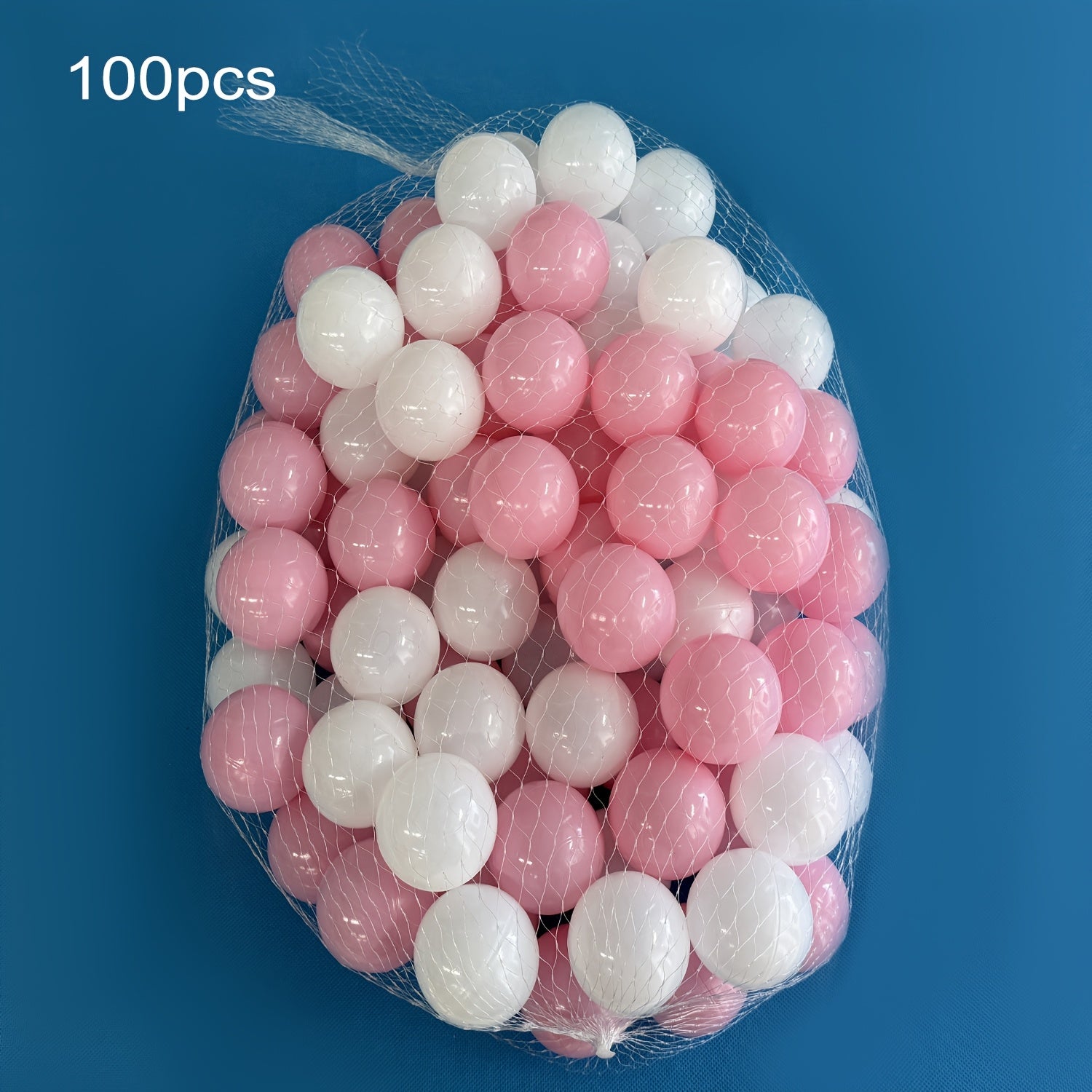 100 Gekleurde Ballen voor Ballenbak en Zwembad | Voedselveilig & Stevig
