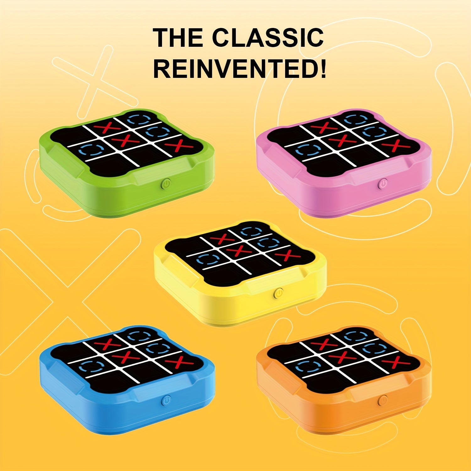 Mini Handheld Spelconsole – 4-in-1 IQ Puzzelspel voor Geheugentraining en Reizen