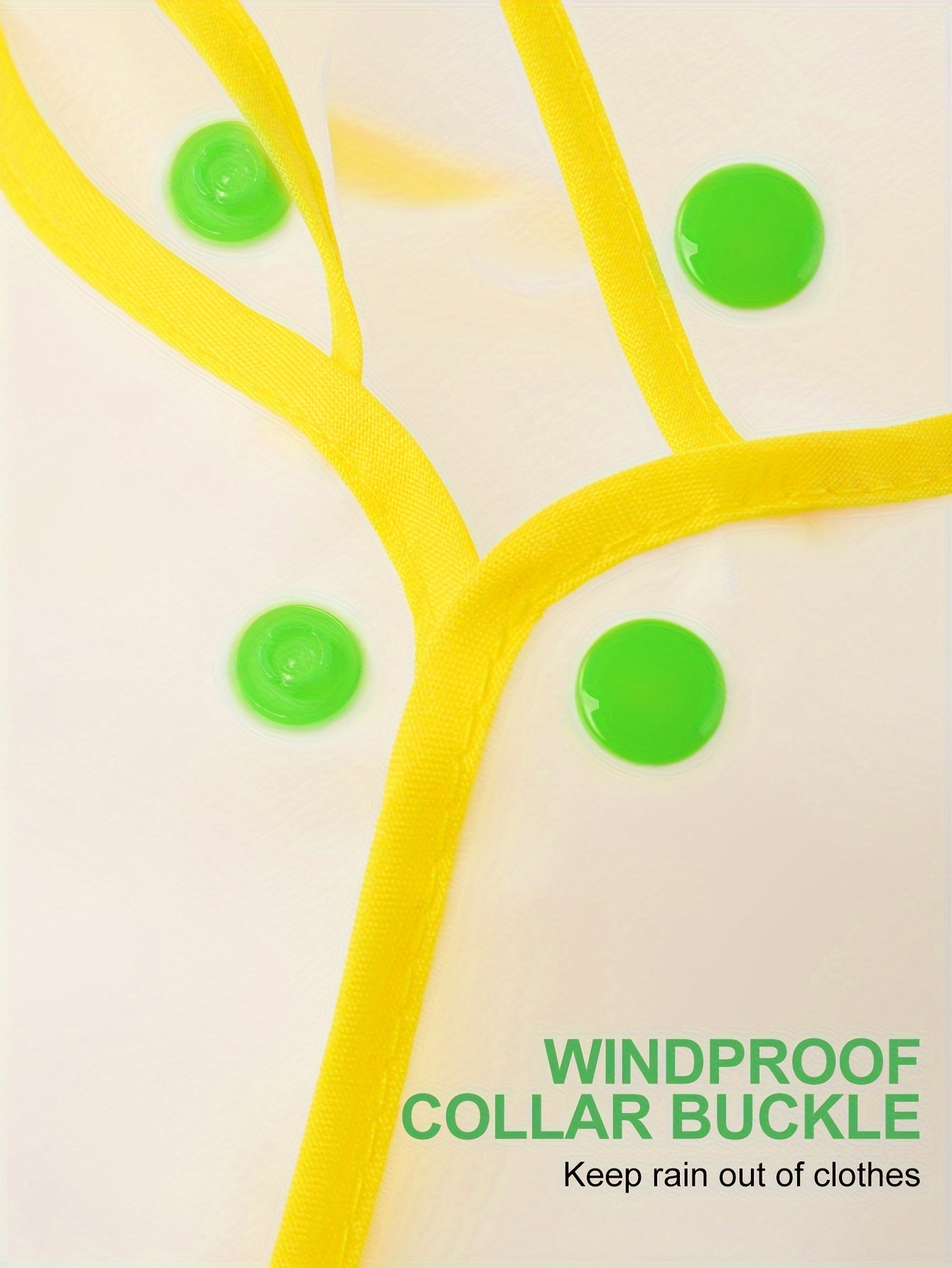 Kinderregenjas met capuchon | EVA regenponcho licht & ademend