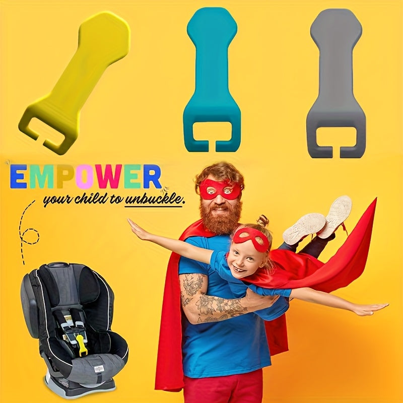Autostoel Gordelopener voor Kinderen en Baby's - 2-in-1 Veiligheidshulp voor Ouders - Ontgrendel Kinderzitje Gesp Eenvoudig - Accessoire voor Papa en Mama