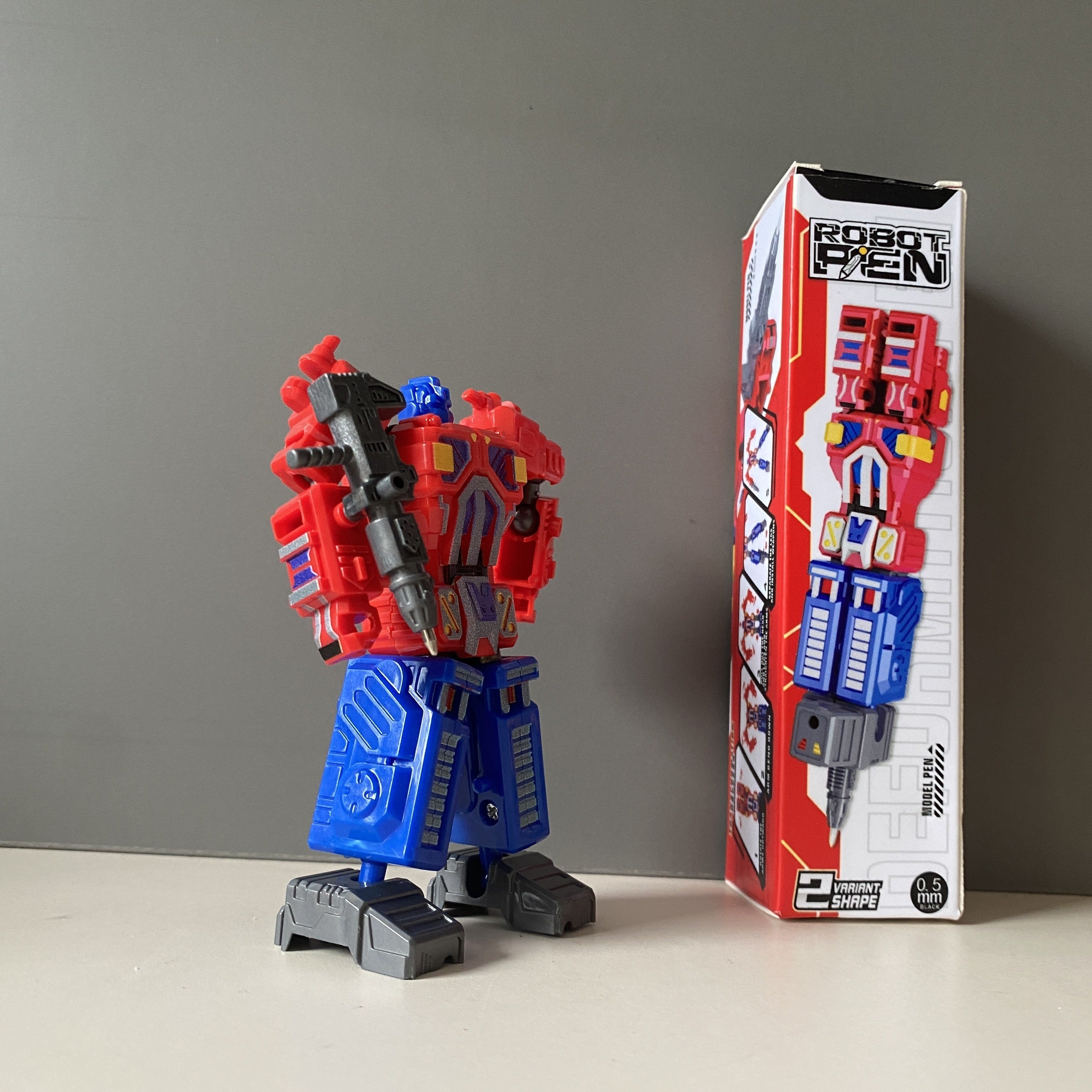 2-in-1 Transformer Robot Pen | Uniek Educatief Speelgoed & Schrijfgerei | Educatief Speelgoed | Voor Kinderen