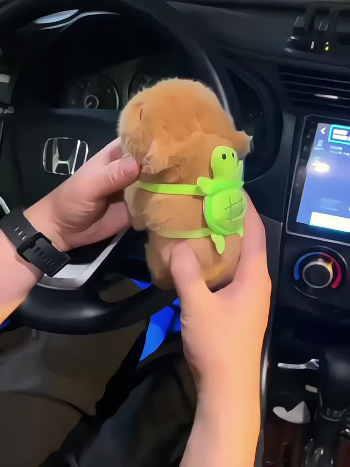 Capybara Knuffelarmband – Schattig Clip-on Speelgoed & Fietsaccessoire | Dierenthema Cadeau voor Kinderen