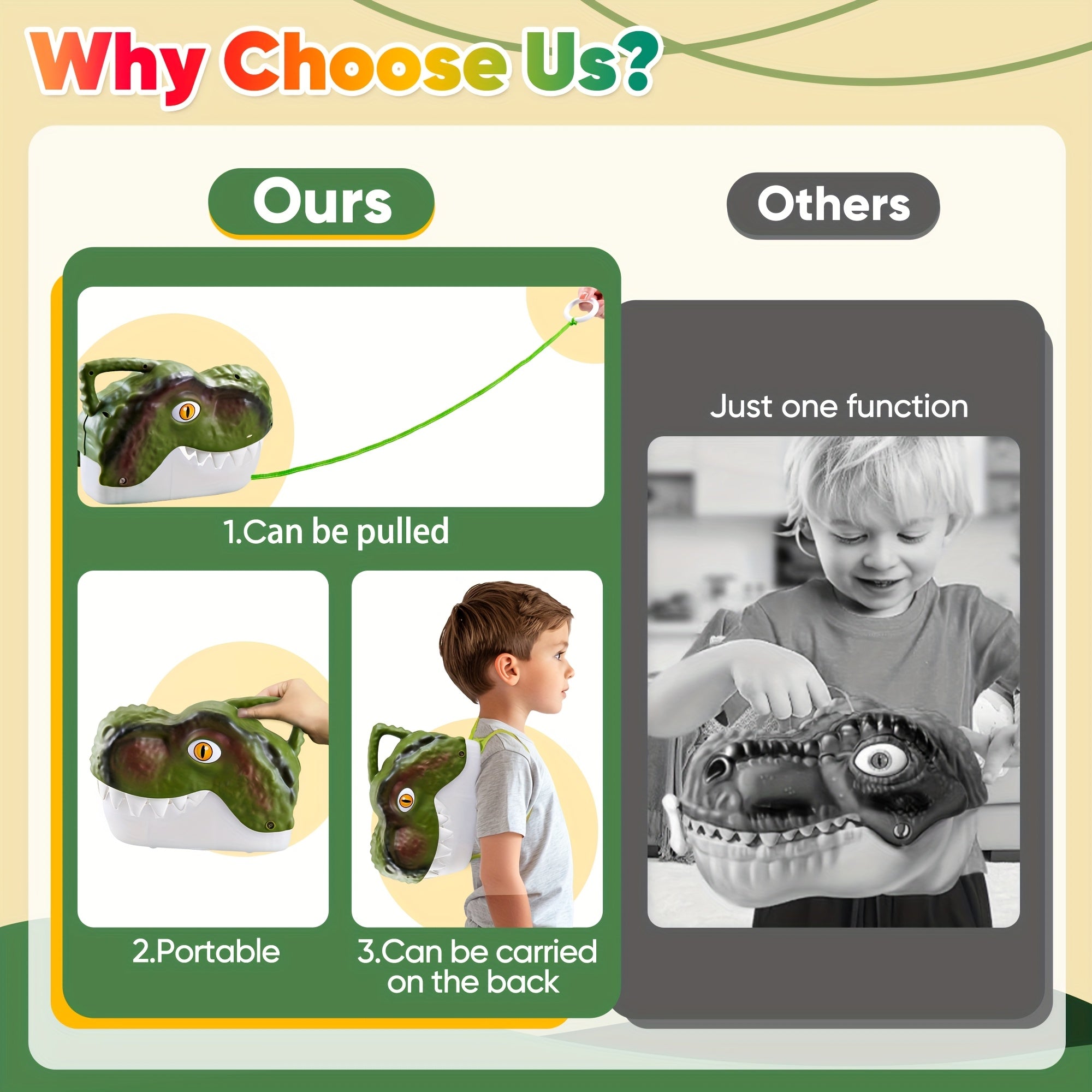 48-delige Dinosaurus Speelset | Educatief Cadeau voor Jongens & Meisjes
