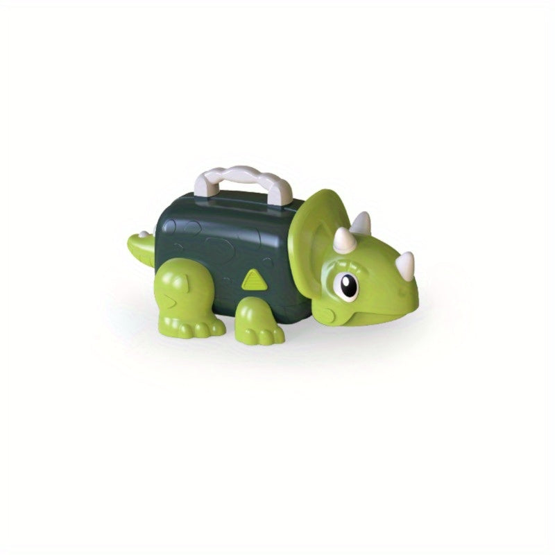 Dinosaurus Opberg Speelhuis | 2-in-1 Opbergdoos en Speelset