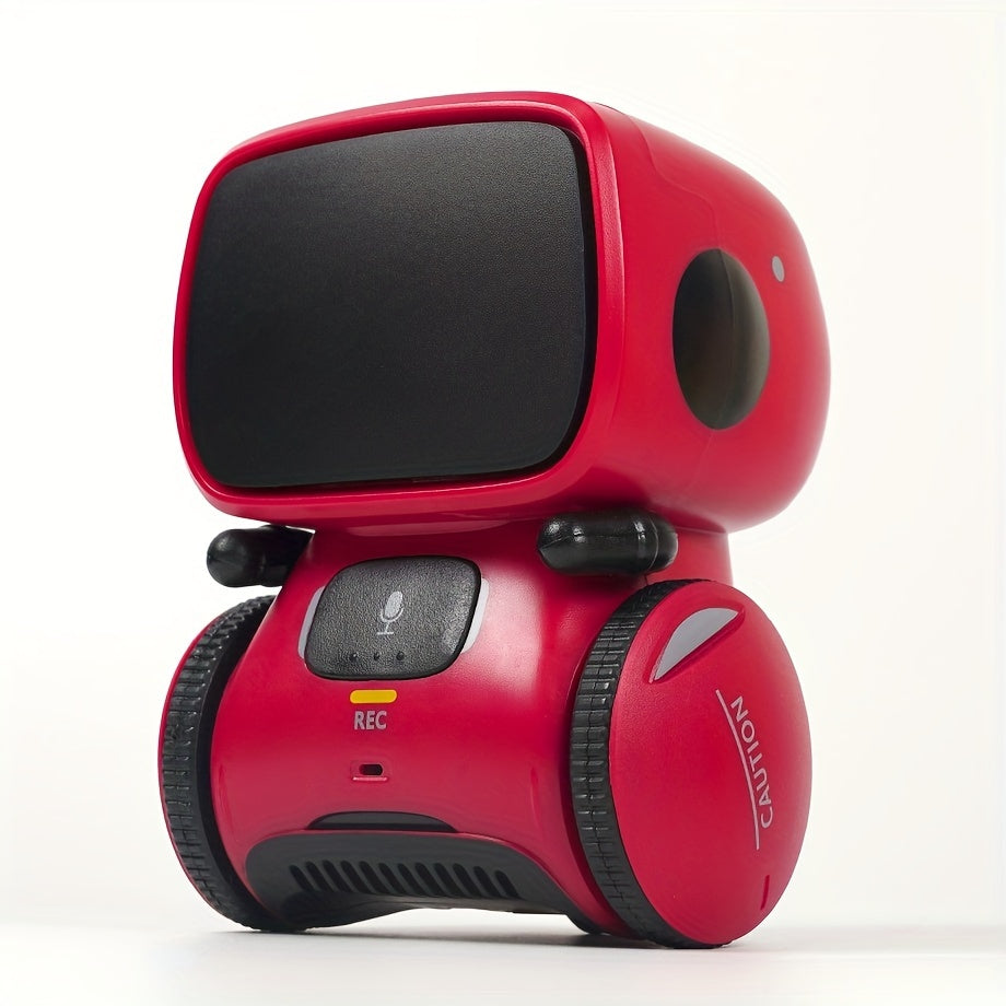 Halloween interactieve robot met intelligente spraakfunctie - Mini robot met touch- en dialoogfunctie, opname en stemverandering, kinderspeelgoed voor kerstcadeau