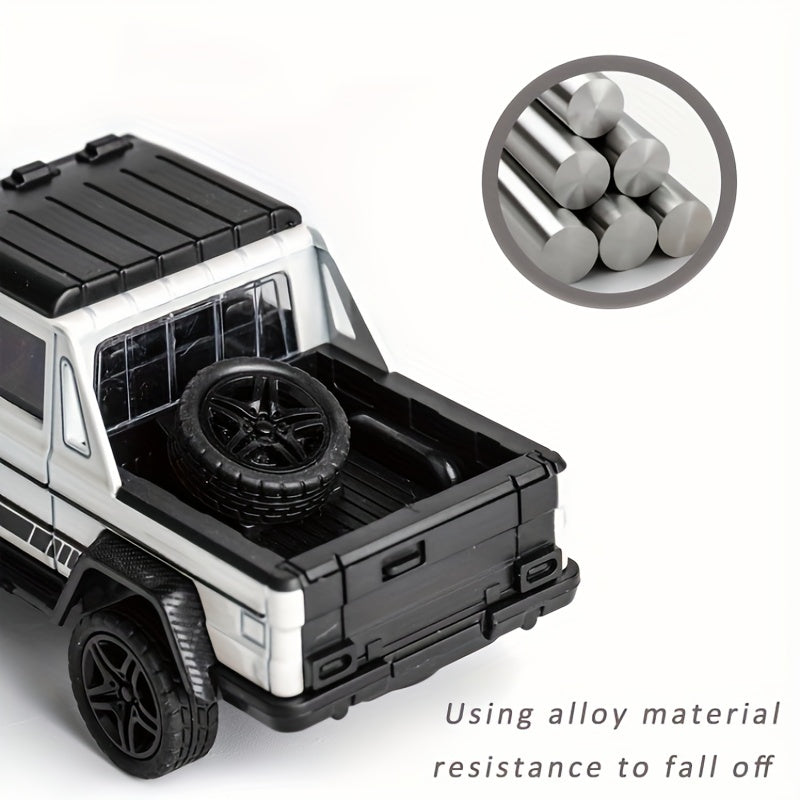 All-terrain voertuigen en trucks van metaal - Speelgoed voor kinderen, Kerstcadeau.