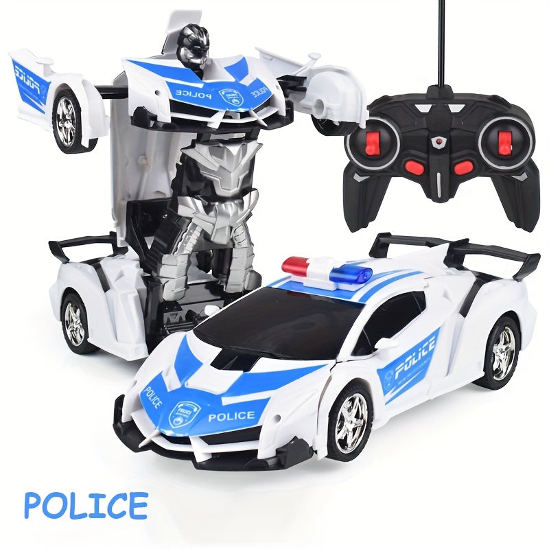 Transformeerbare RC Robot Auto | 2.4GHz Racewagen met 360° Drift – Op Afstand Bedienbaar Speelgoed voor Kinderen