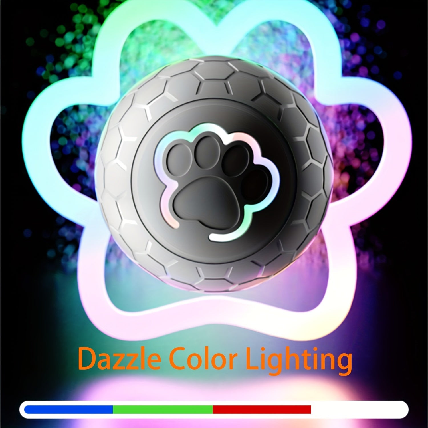 Interactieve Huisdier Speelbal | Oplaadbaar & Bijtbestendig, Perfect Speelgoed Cadeau