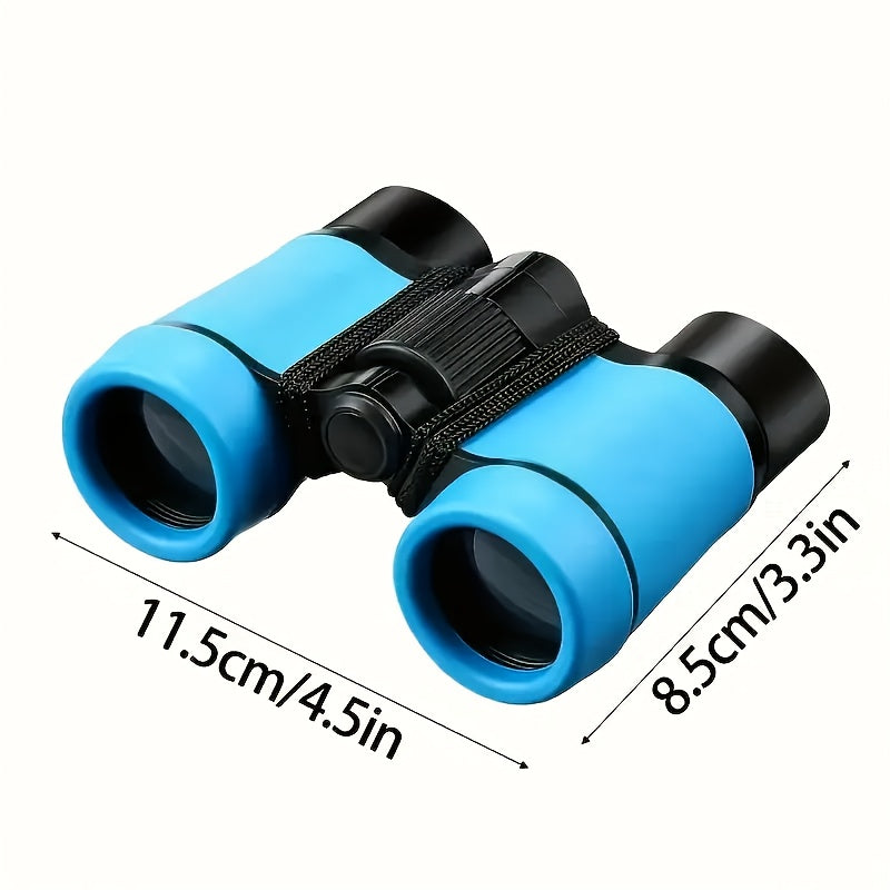 Kinderverrekijker Buitenavontuur | Dubbelbuis Verrekijker Speelgoed voor 3+ Jaar