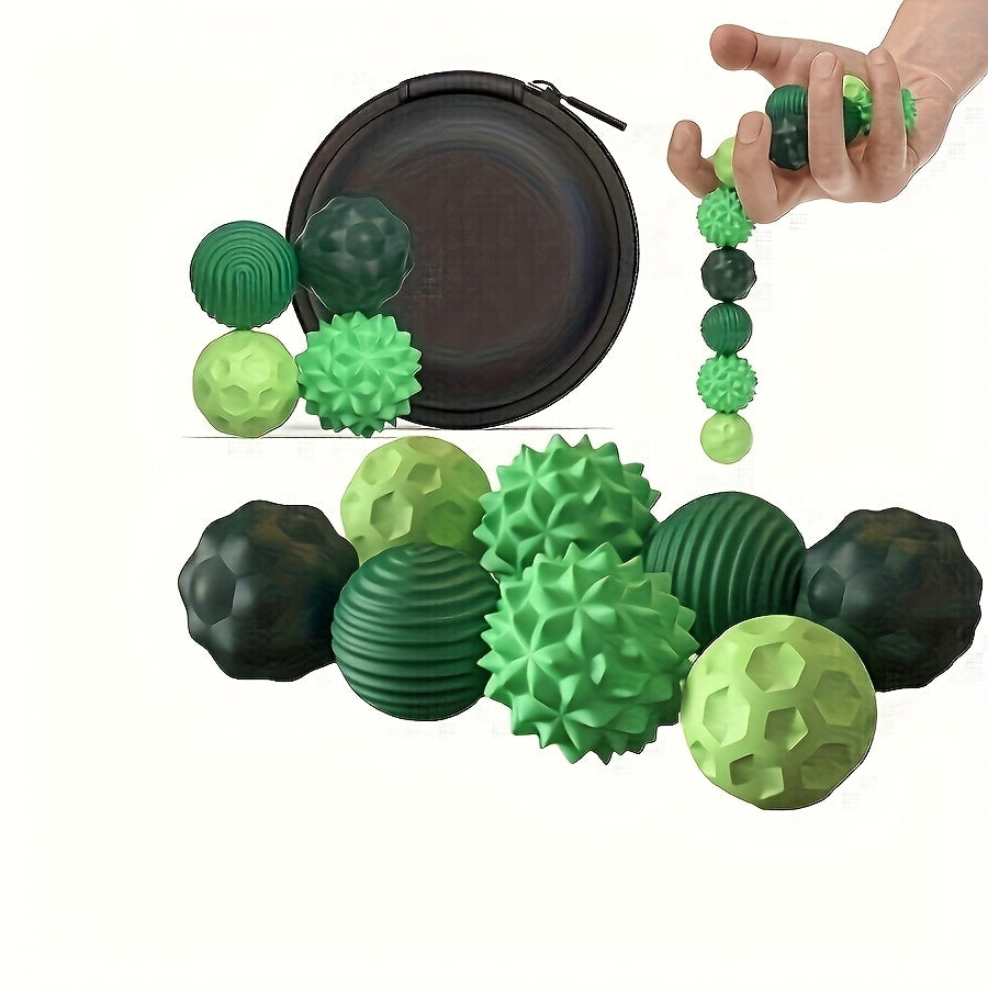 Magnetische Siliconen Stressbal | Ontspannend Hexagonaal Speelgoed
