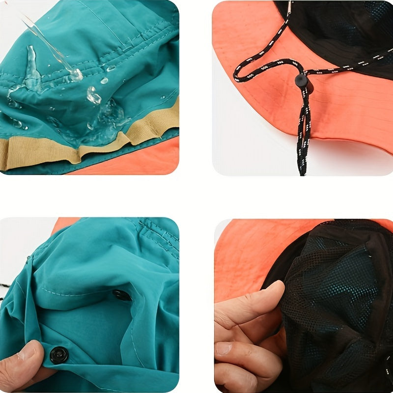 Sneldrogende Bucket Hat | Ademend & Verstelbaar | Perfect voor Outdoor