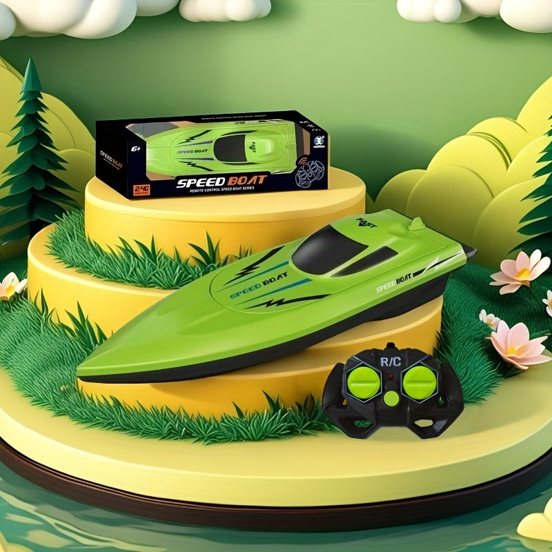 Platte RC Boot met Afstandsbediening | Elektrisch Waterspeelgoed voor Kinderen – Bad- & Buitenspeelplezier