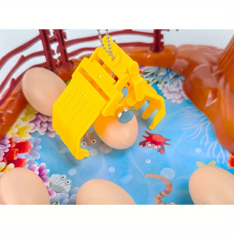 Dino Ei Vangspel – Handmatige Grijpmachine Zonder Batterijen | Speelgoed voor Jongens en Meisjes