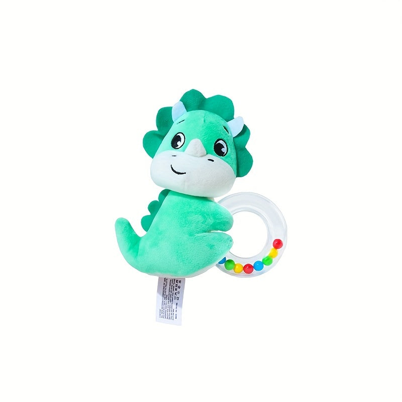 Baby Handbel Rammelaar Set, Zacht Gevuld Dier, Voor 0-3 Jaar, Ideaal Cadeau voor Verjaardag en Kerst