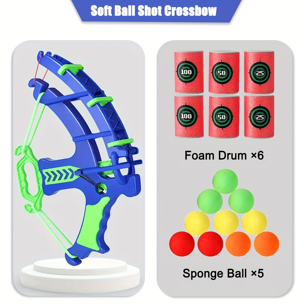 Zachte Schuim Ballen Kinderboog Set - Competitief Intellectueel Schietspel, Veilig en Leuk, Hand-Oog Coördinatie Oefening - Plastic Constructie - Perfect Cadeau voor Kerst, Halloween, Dankzegging, Verjaardag - Voor Jongens & Meisjes