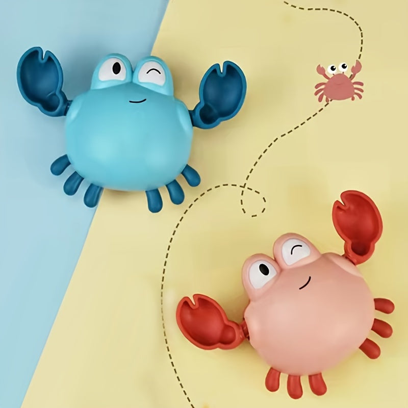 Schattige Krab Waterspeelgoed voor Kinderen | Dierlijk Badspeelgoed Bewegend Speelgoed voor Kinderen 1-3+ Jaar