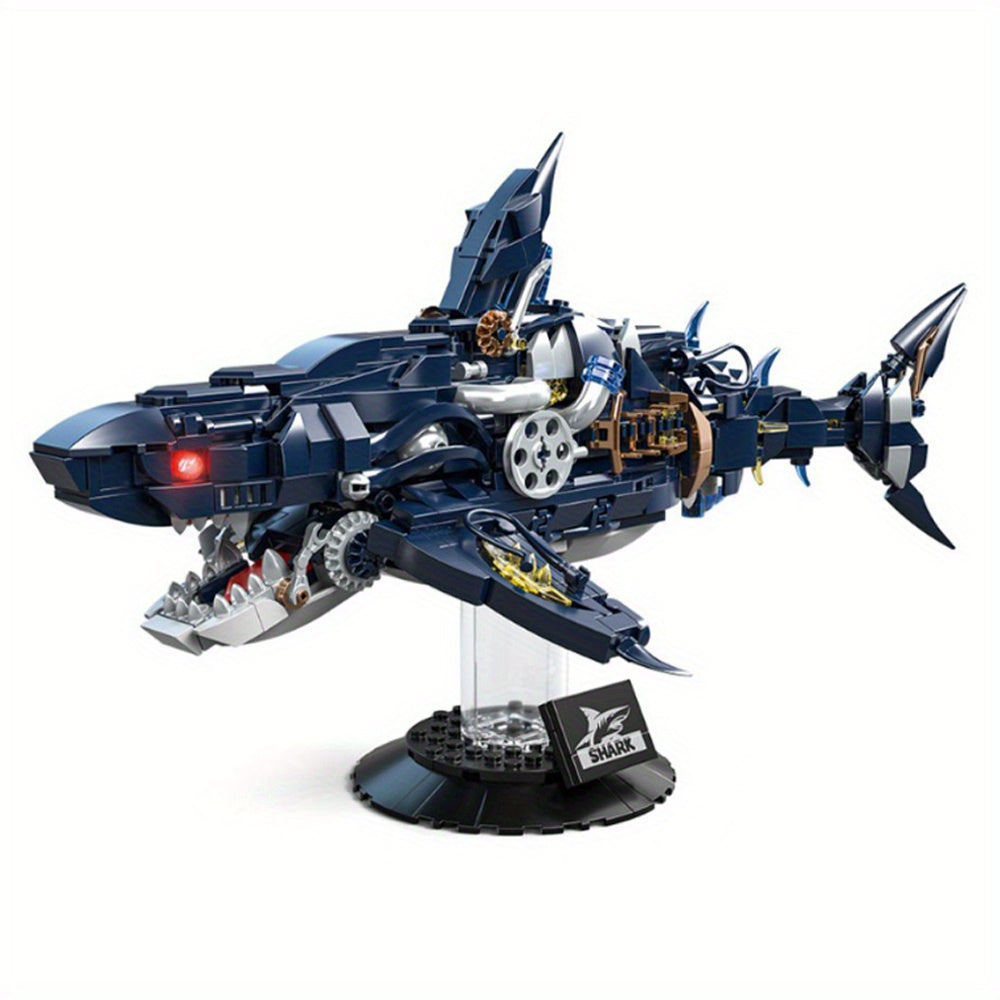 Oceaan Haai Bouwset | 641-delig Educatief Creatief Speelgoed