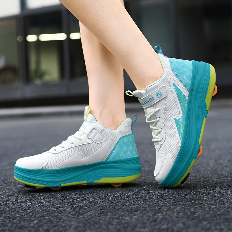 Jongens rolschaatsen - comfortabel met afneembare wielen & verbeterde afneembare remkop | outdoor skates