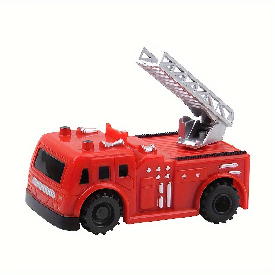 Creatief Tekenlijn & Volg Speelgoed Auto Set voor Jonge Kinderen - Inclusief Racen, Trein, Brandweerwagen, Schoolbus, Off-Road Voertuigen - Perfect Verjaardag, Kerst, Halloween Cadeau - Willekeurige Kleuren, Beste voor Kerst