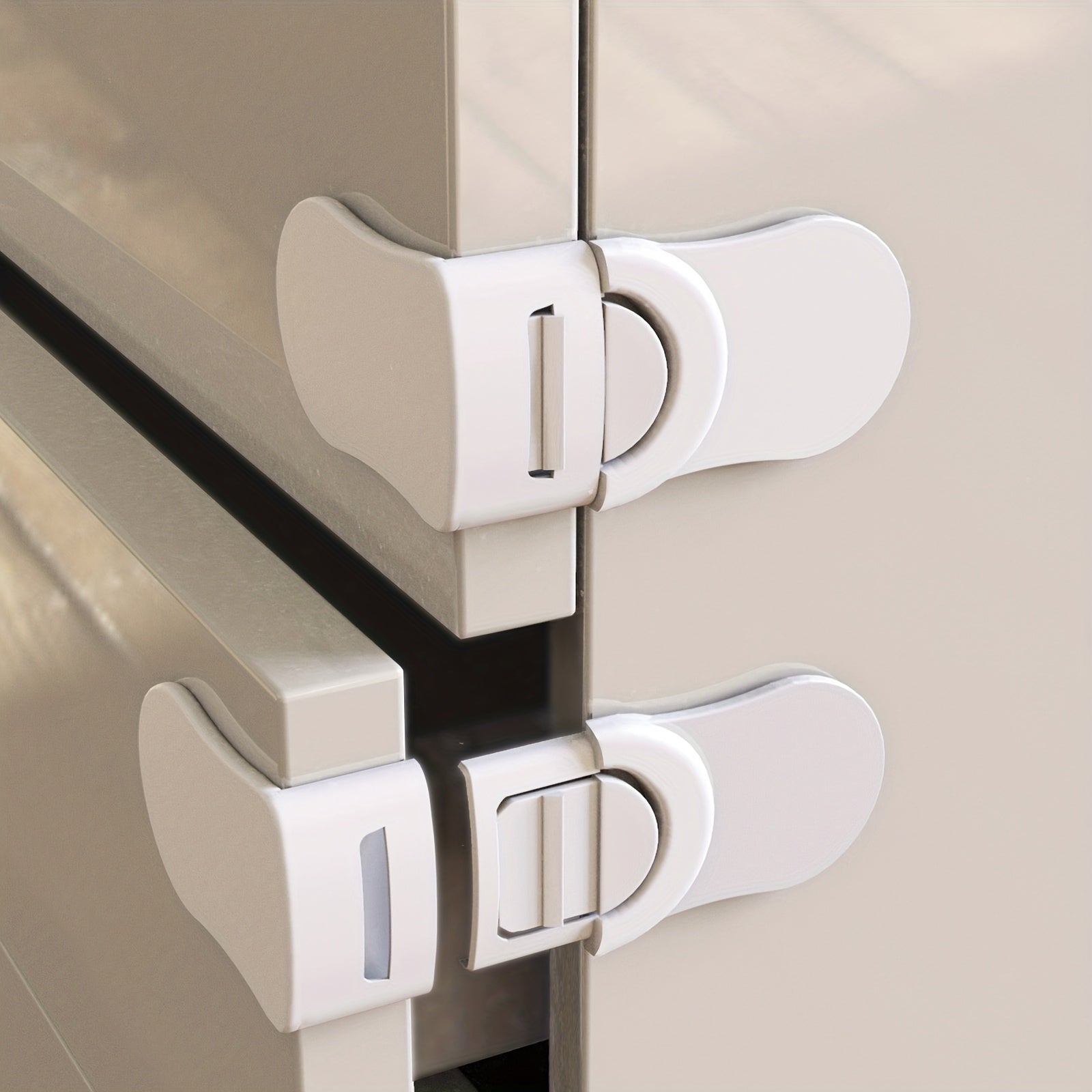 5-Pack Veilige Kastsloten  | Ftalaatvrij, eenvoudige installatie zonder boren
