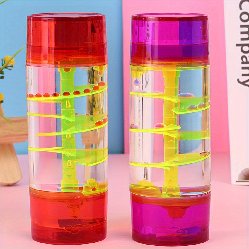 Olie druppel zandloper|Decoratief bureau ornament – Ontspannend speelgoed