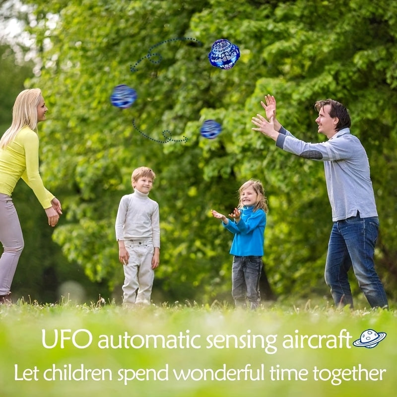 UFO Boomerang Flying Ball met LED Licht – Handgestuurde Zweefbal voor Kinderen | Indoor & Outdoor Magisch Speelgoed vanaf 6 Jaar, Draaien, Terugkomen & Zweven
