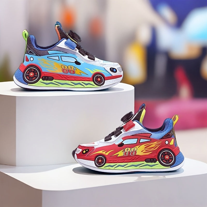 Trendy Race Sneakers Kinderen | Ademend, Lichtgewicht & Verstelbare Sluiting