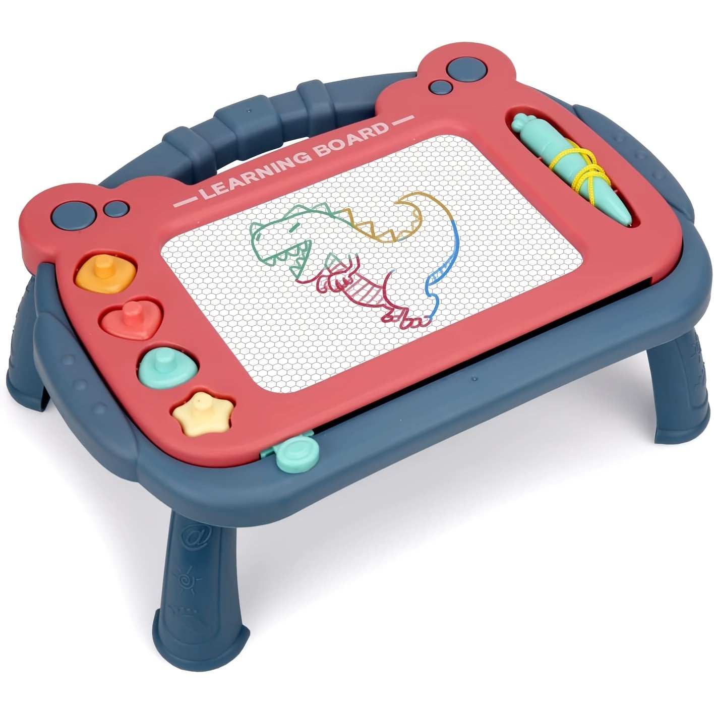 Magnetisch Tekenbord | Schets Graffiti Bord Educatief Leren Speelgoed voor Kinderen van 1 - 4+ Jaar