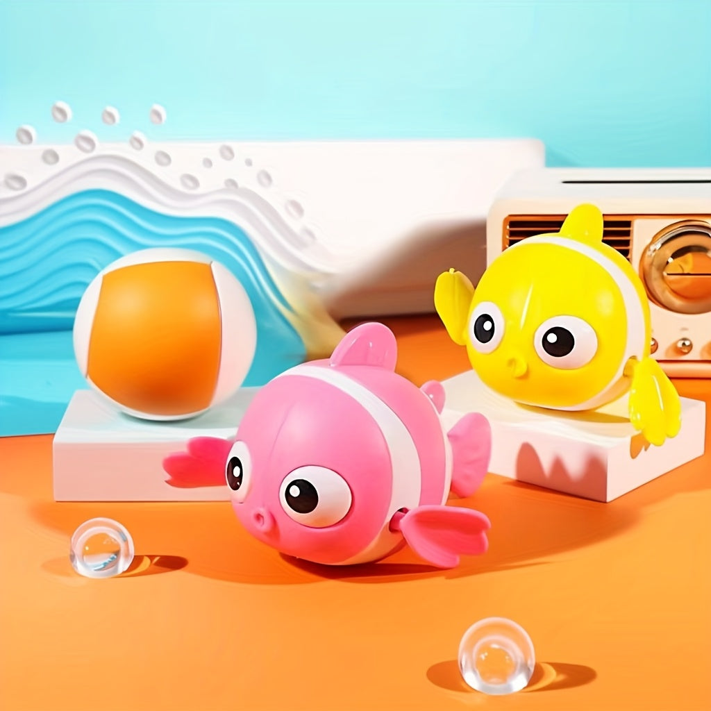 Beweegbaar Clownvis Speelgoed – Educatief Water Speelgoed voor Kinderen vanaf 10 Maanden