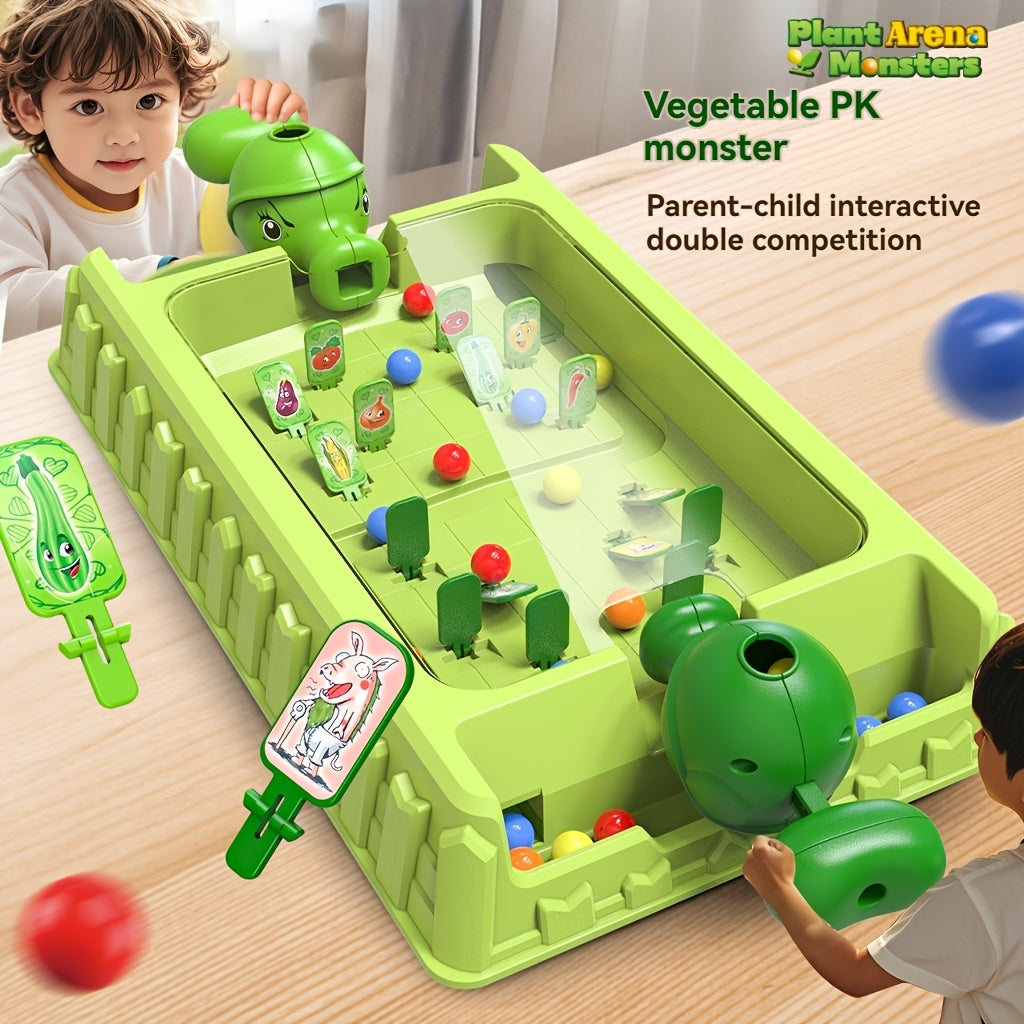 Tafel Schietspel | Interactief 2-Speler Knikkerspel, Educatief Denkspel