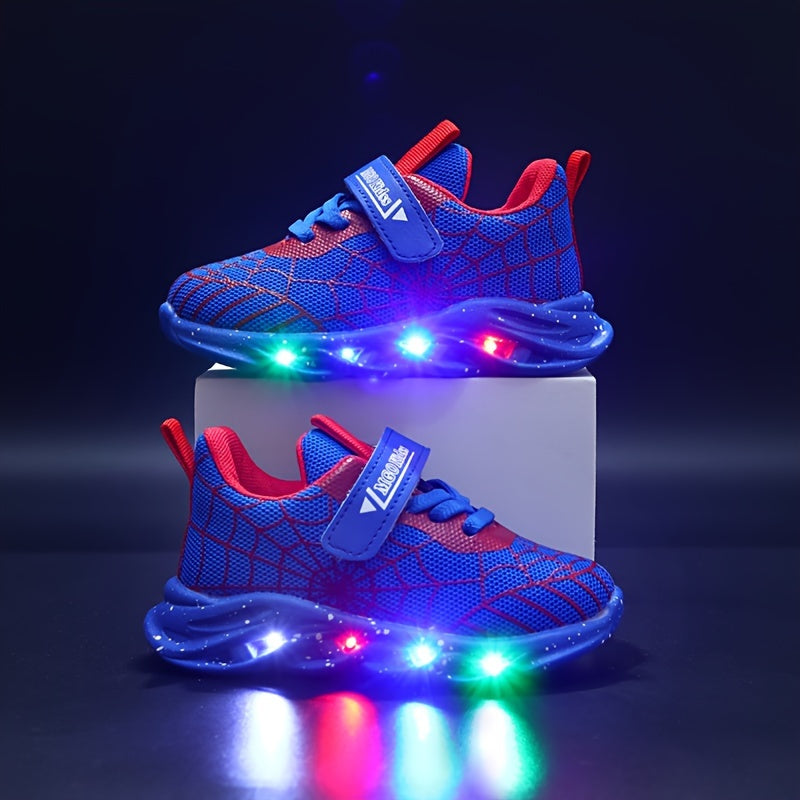 Glow-in-the-Dark Sneakers | Met Zaklamp & Antislip Zool – Voor Kinderen 1-6 Jaar