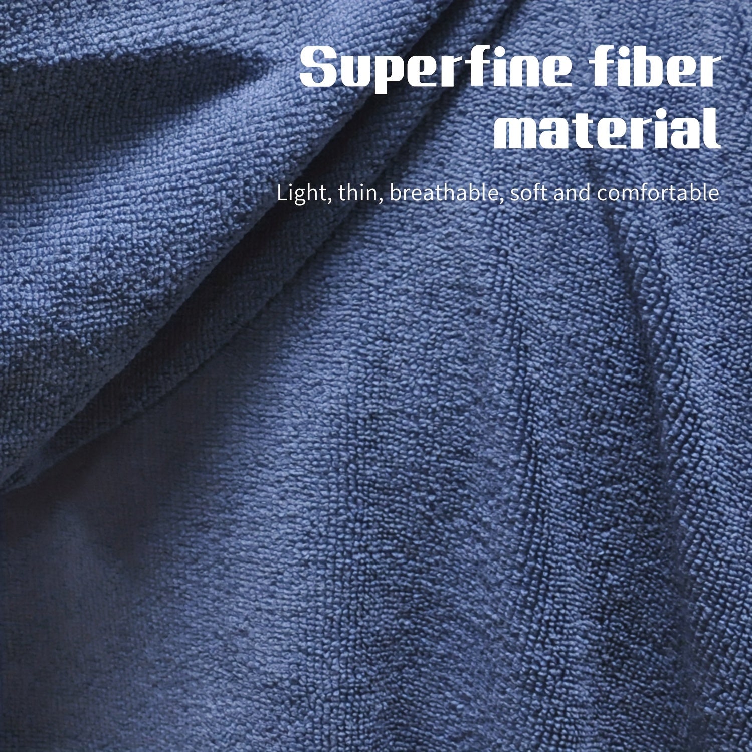 Microfiber Zwem Poncho Towel Robe met Kap | Sneldrogend, Super Absorberend, Warm en Lichtgewicht