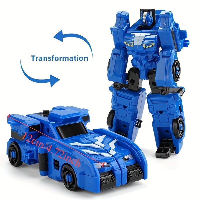 2-Pack Transformerende Mini Robot Auto’s | Buigbare Speelgoedvoertuigen – Duurzaam & Leuk Cadeau voor Kinderen