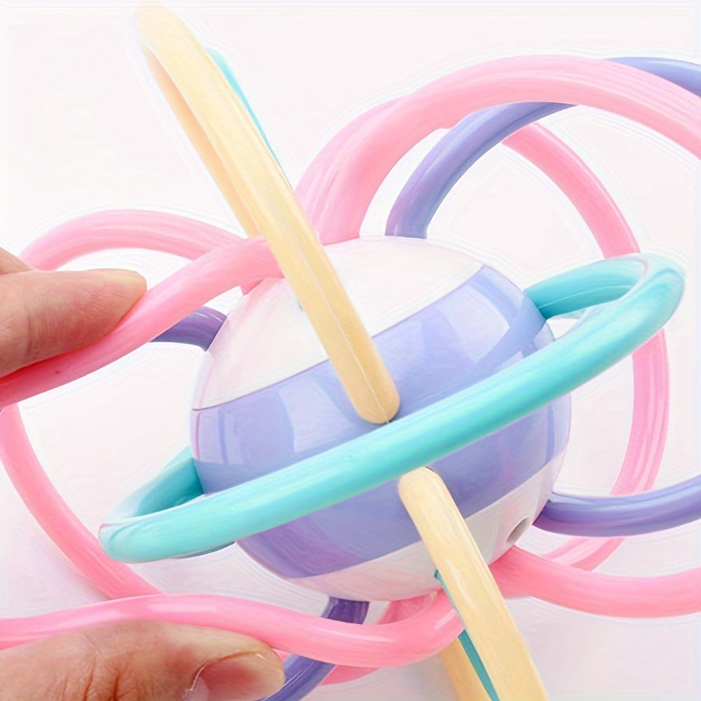 Sensorische Bijtring Rammelaar Speelgoed | Manhattan Bal Montessori Speelgoed Voor Pasgeborenen Ontwikkelingsactiviteit Grip BPA-vrij Veilige Materialen 0+ Maanden