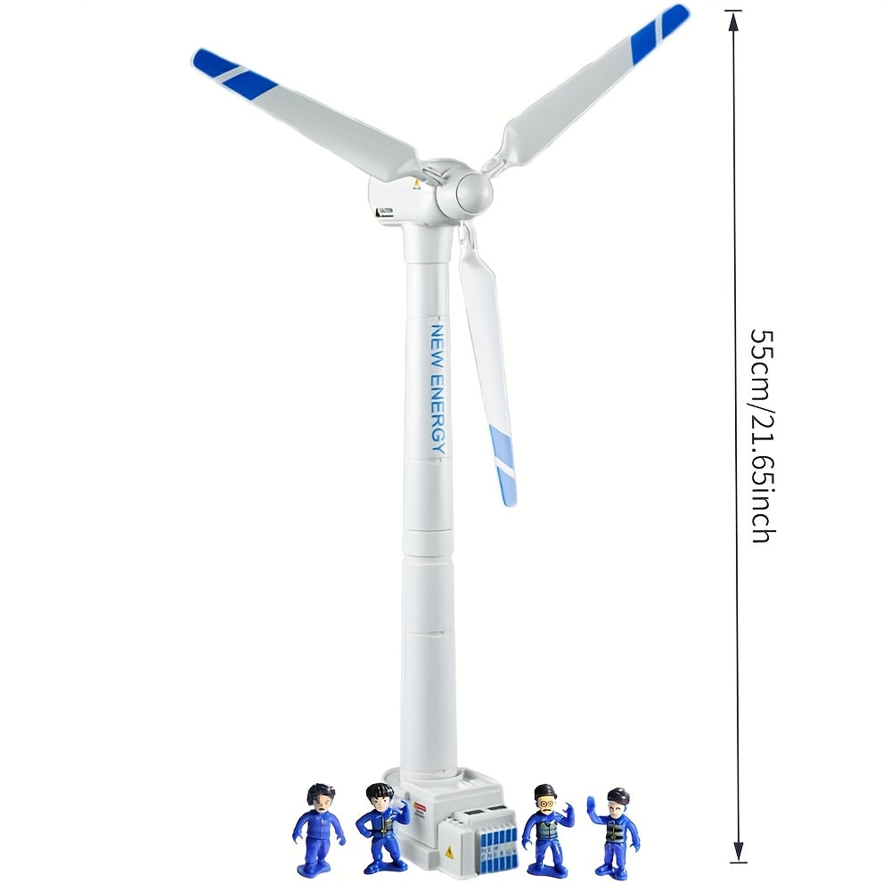 Windturbine Model Speelgoed | Groot Windmolen Wetenschappelijk DIY Bouwpakket – Educatief & Creatief
