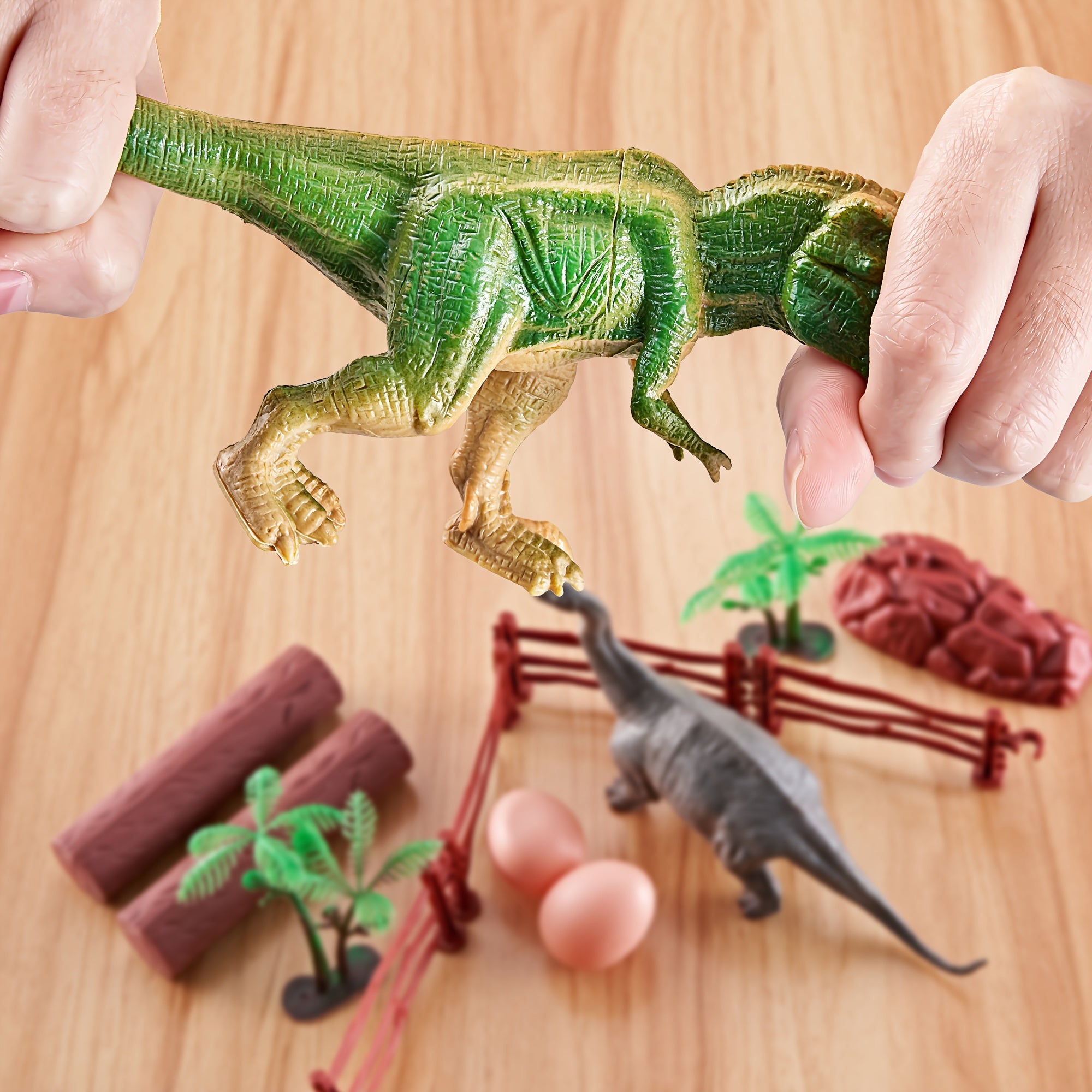 48-delige Dinosaurus Speelset | Educatief Cadeau voor Jongens & Meisjes