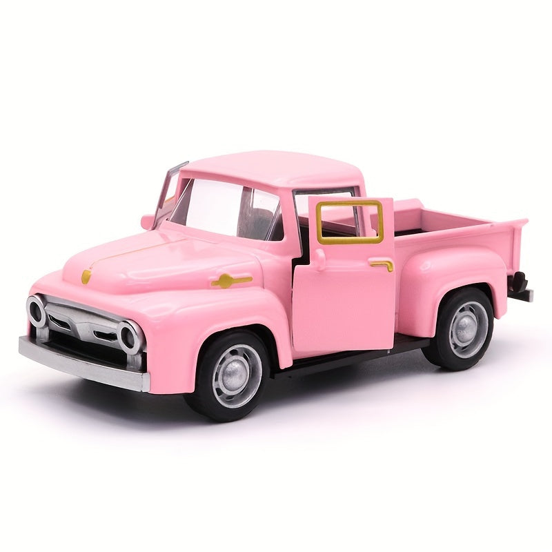 Vintage truck 1:32 van legering - Speelgoed voor kinderen, cadeau voor Kerstmis en Halloween.