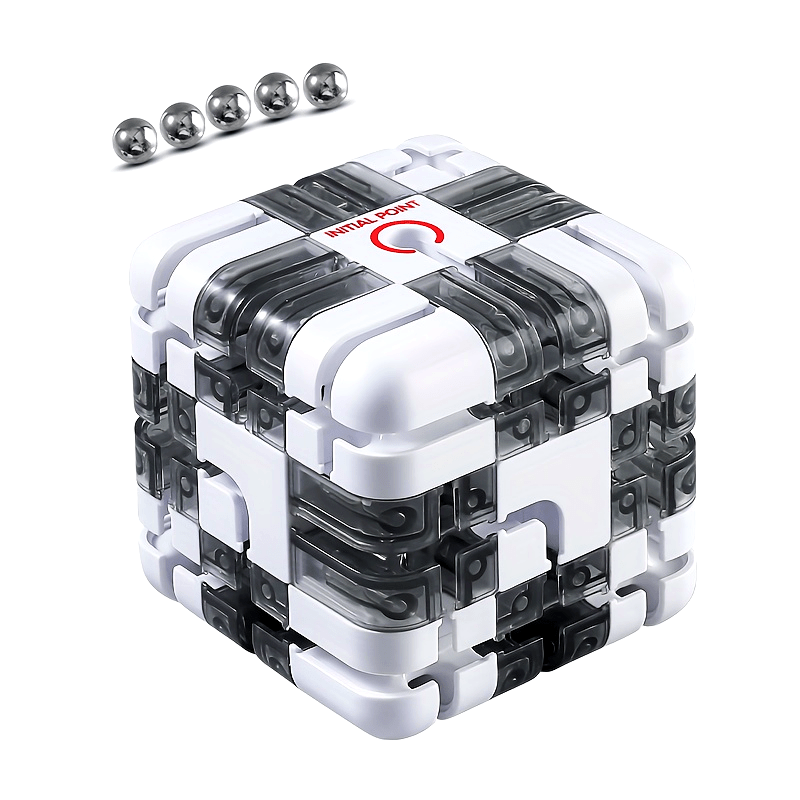 3D Maze Magic Cube | Educatieve Doolhof Puzzel | Voor Kinderen & Volwassenen