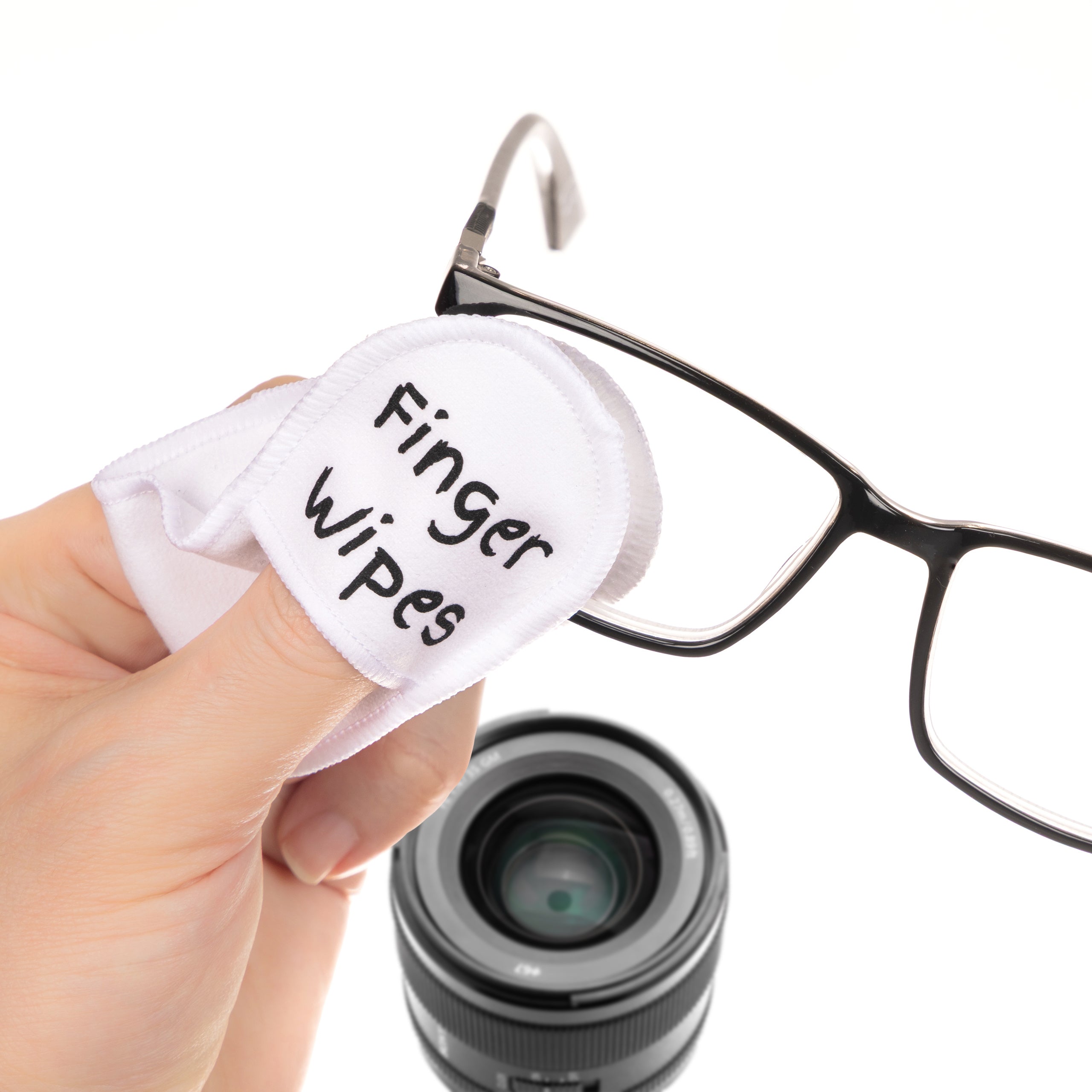 Set de 6 Chiffons de Nettoyage Réutilisables en Microfibre pour Lunettes - Nettoyeur d'Objectifs et Écrans