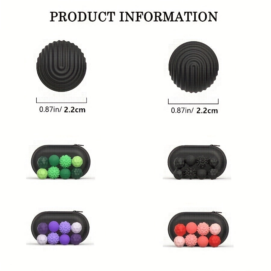 Magnetische Siliconen Stressbal | Ontspannend Hexagonaal Speelgoed