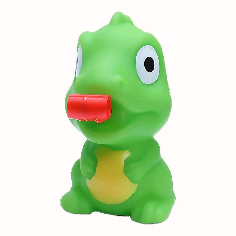 Kikker & Dino Pop-Tong Set | Veilig rubber, interactief kinderspel (3-6 jaar)