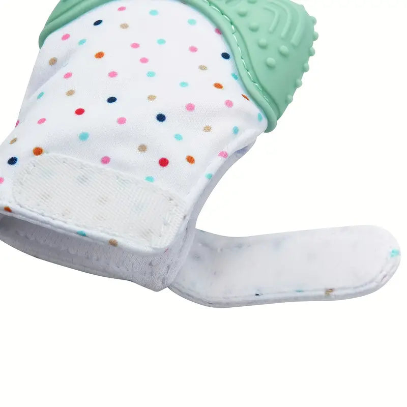 2-Pack Baby Bijtringen Handschoenen | Silicone Beschermende Teething Mouwen voor Baby's